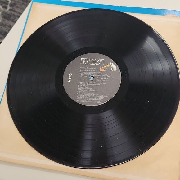 South Pacific 1958 Original Soundtrack Rodgers & Hammerstein Vinyl Record Album - Picture 7 of 9